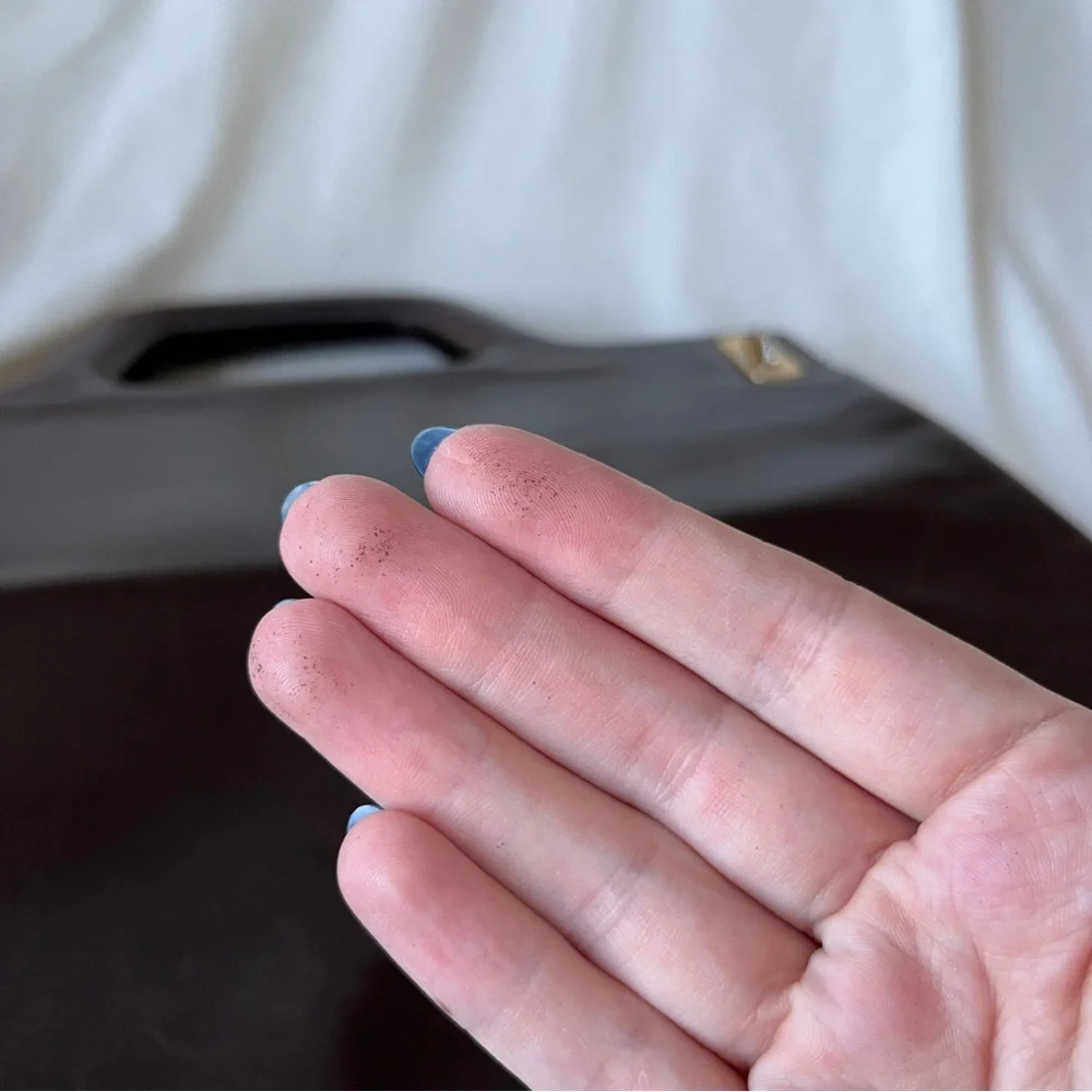 Salvatore Ferragamo Wanda Vintage Briefcase Style Structured Brown Leather Bag - Picture 10 of 10